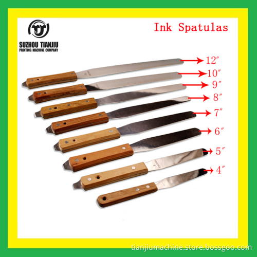 Printed material( ink spatulas)